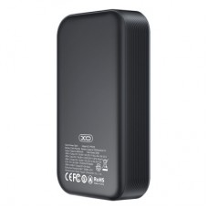 Батарея універсальна XO 10000 mAh, PD/30W, QC/22.5W, PPS/33W, black (PR232_Black) - Фото