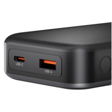 Батарея універсальна XO 10000 mAh, PD/30W, QC/22.5W, PPS/33W, black (PR232_Black) - Фото