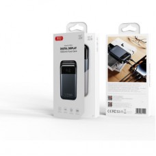 Батарея універсальна XO 10000 mAh, PD/30W, QC/22.5W, PPS/33W, black (PR232_Black) - Фото