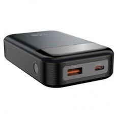 Батарея універсальна XO 10000 mAh, PD/30W, QC/22.5W, PPS/33W, black (PR232_Black) - Фото