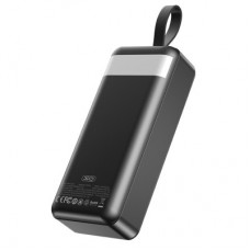 Батарея универсальная XO 30000mAh, PD/20W, QC/22.5W, with light, black (PR240_Black) - Фото