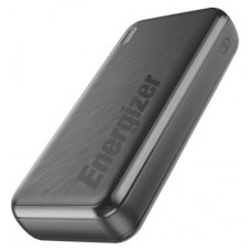 Батарея універсальна Energizer 20000 mAh, PD/20W, QC/22.5W, black (UE20055PQ) - Фото