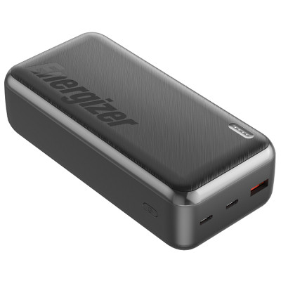 Батарея універсальна Energizer 30000mAh, PD/20W, QC/22.5W, black (UE30055PQ)