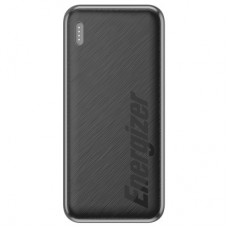 Батарея універсальна Energizer 30000mAh, PD/20W, QC/22.5W, black (UE30055PQ) - Фото