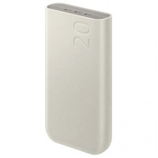 Батарея універсальна Samsung 20000 mAh, SuperFastCharge2.0/45W, PD/3.0, PDO/PPS, Beige (EB-P4520XUEGEU) - Фото