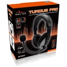 Навушники Media-Tech Turdus Pro Black (MT3603) - Фото