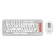 Комплект Logitech POP Icon Combo Bluetooth UA Off-White (920-013141)