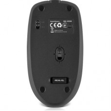 Мышка REAL-EL RM-455W Wireless/Bluetooth Black/Gray (EL123200047) - Фото