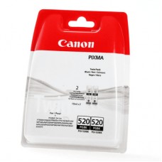 Картридж Canon PGI-520 Black Double pack, blister (2932B012) - Фото
