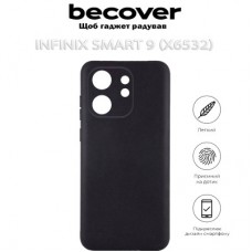 Чохол для мобільного телефона BeCover Infinix Smart 9 (X6532) Black (712495) - Фото