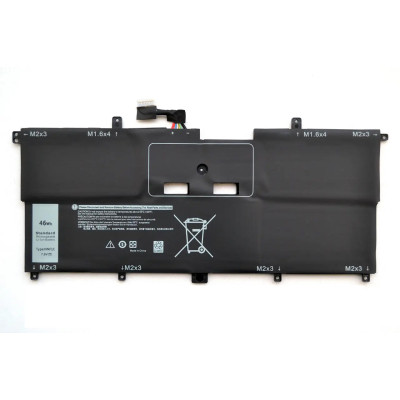 Акумулятор для ноутбука Dell XPS 13-9365 NNF1C 46 Wh (5940 mAh), 4cell, 7.6 V, Li-ion AlSoft (A47994)
