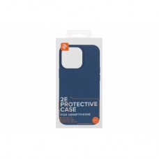 Чохол для мобільного телефона 2E Basic Apple iPhone 13 Pro, Liquid Silicone, Cobalt Blue (2E-IPH-13PR-OCLS-CB) - Фото