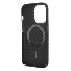 Чохол для мобільного телефона Armorstandart LikeCarbon MagCase Apple iPhone 14 Pro Black (ARM66365) Чохол для мобільного телефона Armorstandart LikeCarbon MagCase Apple iPhone 14 Pro Black (ARM66365) - Фото