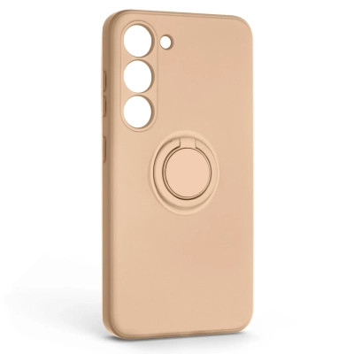 Чохол для мобільного телефона Armorstandart Icon Ring Samsung S23 Pink Sand (ARM68789)