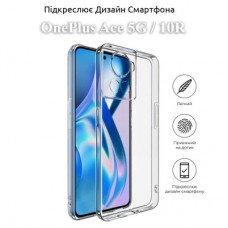 Чохол для мобільного телефона BeCover OnePlus Ace 5G / 10R Transparancy (709820) - Фото
