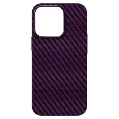 Чохол для мобільного телефона Armorstandart LikeCarbon MagCase Apple iPhone 14 Pro Purple (ARM69204)