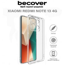 Чохол для мобільного телефона BeCover Xiaomi Redmi Note 13 4G Transparancy (710647) - Фото