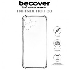Чохол для мобільного телефона BeCover Anti-Shock Infinix Hot 30 (X6831) Clear (710602) - Фото