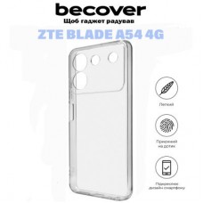 Чохол для мобільного телефона BeCover ZTE Blade A54 4G Transparancy (710925) - Фото