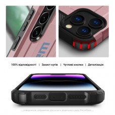 Чохол для мобільного телефона Armorstandart Panzer Samsung S24 Pink (ARM73708) Чохол для мобільного телефона Armorstandart Panzer Samsung S24 Pink (ARM73708) - Фото
