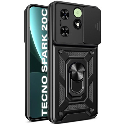 Чохол для мобільного телефона BeCover Military Tecno Spark 20C (BG7n) Black (710685)