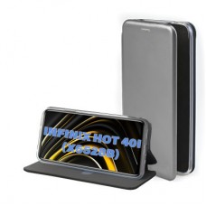 Чохол для мобільного телефона BeCover Exclusive Infinix Hot 40i (X6528B) Gray (711233) - Фото