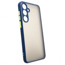 Чохол для мобільного телефона Dengos Matte Samsung Galaxy A55 5G (Blue) (DG-TPU-MATT-143) - Фото