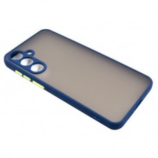 Чохол для мобільного телефона Dengos Matte Samsung Galaxy A55 5G (Blue) (DG-TPU-MATT-143) - Фото