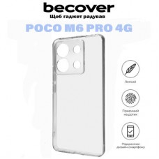 Чохол для мобільного телефона BeCover Poco M6 Pro 4G Transparancy (710893) - Фото