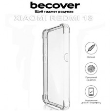 Чохол для мобільного телефона BeCover Anti-Shock Xiaomi Redmi 13 Clear (711545) - Фото