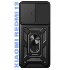 Чохол для мобільного телефона BeCover Military Xiaomi Redmi 13 Black (711551) - Фото