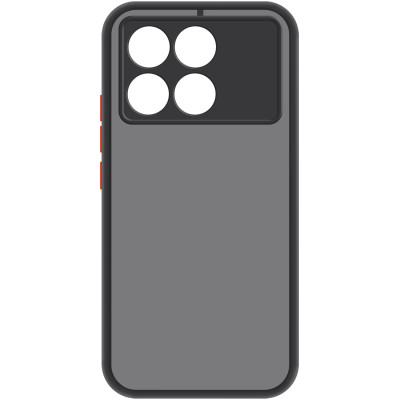 Чохол для мобільного телефона MAKE Xiaomi Poco F6 Pro Frame Black (MCF-XPF6PBK)