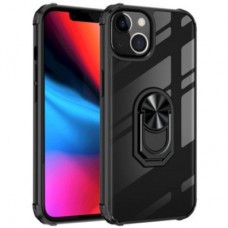 Чехол для мобильного телефона Drobak Magnetic Ring Case with Airbag Apple iPhone 11 Pro Max Black (707015)