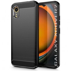 Чохол для мобільного телефона BeCover Carbon Series Samsung Galaxy Xcover7 Black (711892) - Фото