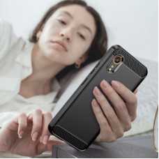 Чохол для мобільного телефона BeCover Carbon Series Samsung Galaxy Xcover7 Black (711892) - Фото