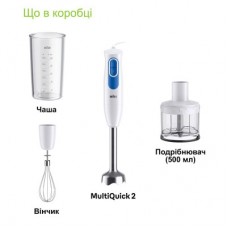 Блендер Braun MQ 20236 M WH - Фото