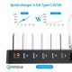Зарядний пристрій Choetech 6xUSB 68 W Charing Station (6xUSB-A) 2xMicroUSB 2xLighting 2xUCB-C (Q3008-EU-BK)