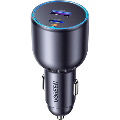 Зарядний пристрій Ugreen 2xUSB 63 W (USB-C+USB-A) QC3.0 (EC701) (35023)