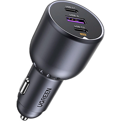 Зарядний пристрій Ugreen 3xUSB 130 W (2xUSB-C+USB-A) QC3.0 (EC705) (35025)