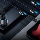 Зарядний пристрій Ugreen 3xUSB 130 W (2xUSB-C+USB-A) QC3.0 (EC705) (35025)
