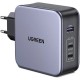 Зарядний пристрій Ugreen 3xUSB 140 W (2xUSB-C+USB-A) Gan CD289 with C to Cable 1.5m (90549)