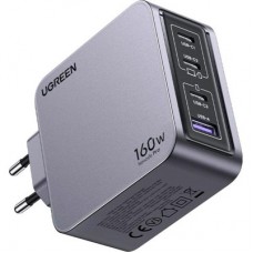 Зарядний пристрій Ugreen 4xUSB 160 W (3xUSB-C + USB-A) Gan Nexode Pro X763 (25877) - Фото