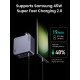 Зарядний пристрій Ugreen 4xUSB 160 W (3xUSB-C + USB-A) Gan Nexode Pro X763 (25877)