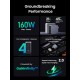 Зарядний пристрій Ugreen 4xUSB 160 W (3xUSB-C + USB-A) Gan Nexode Pro X763 (25877)