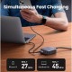 Зарядний пристрій Ugreen 4xUSB 65 W (2xUSB-C+2xUSB-A) Gan CD327 (90747)