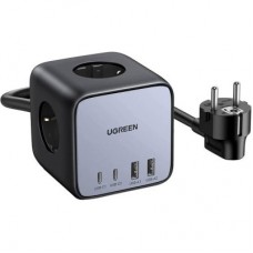 Зарядний пристрій Ugreen 4xUSB 65 W DigiNest Cube (2xUSB-C+2xUSB-A) CD268 (60113) - Фото