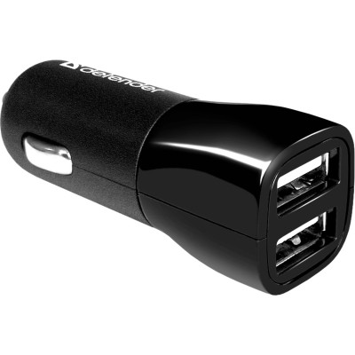 Зарядний пристрій Defender 2xUSB 12 W 2.1 A ECA-24 (83824)