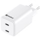 Зарядний пристрій Sandberg 2xUSB 65 W (2xUSB-C) Gan III (441-56)
