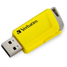 USB-флеш-накопичувач Verbatim 3x16 GB Store 'n' Click Red/Blue/Yellow USB 3.2 (49306) - Фото