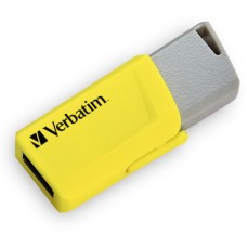 USB-флеш-накопичувач Verbatim 3x16 GB Store 'n' Click Red/Blue/Yellow USB 3.2 (49306) - Фото